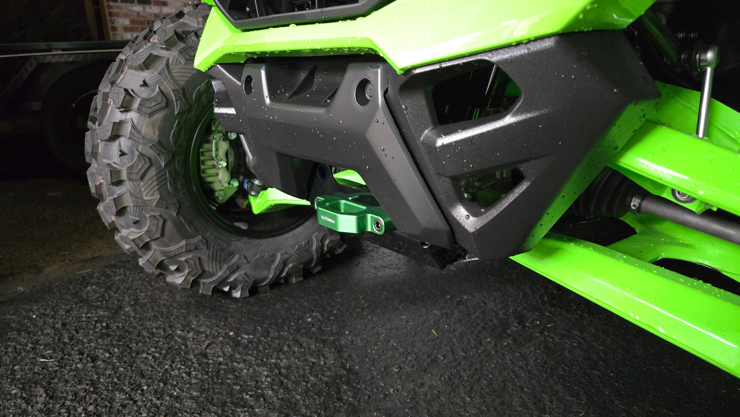 KAWASAKI TERYX H2 Billet Aluminum Tow Hooks - FITS FRONT AND REAR 2026 TERYX4 H2 AND TERYX5 H2 MODELS