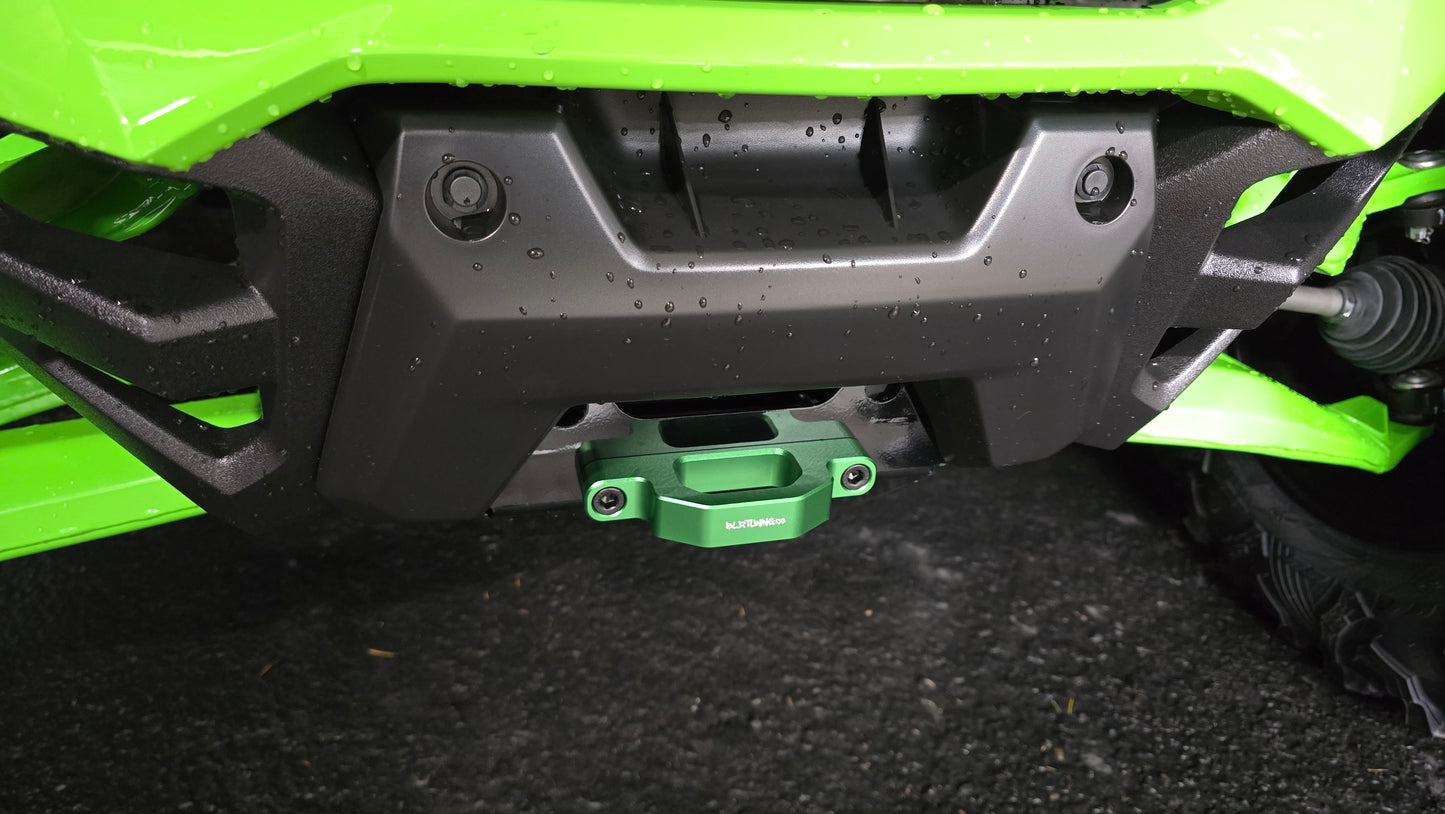 KAWASAKI TERYX H2 Billet Aluminum Tow Hooks - FITS FRONT AND REAR 2026 TERYX4 H2 AND TERYX5 H2 MODELS