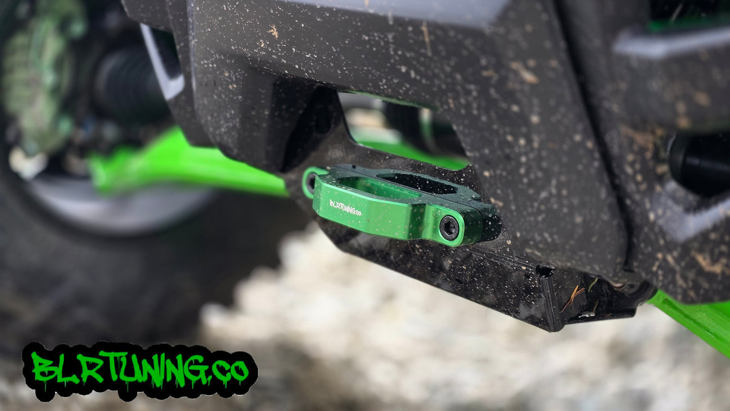 KAWASAKI TERYX H2 Billet Aluminum Tow Hooks - FITS FRONT AND REAR 2026 TERYX4 H2 AND TERYX5 H2 MODELS