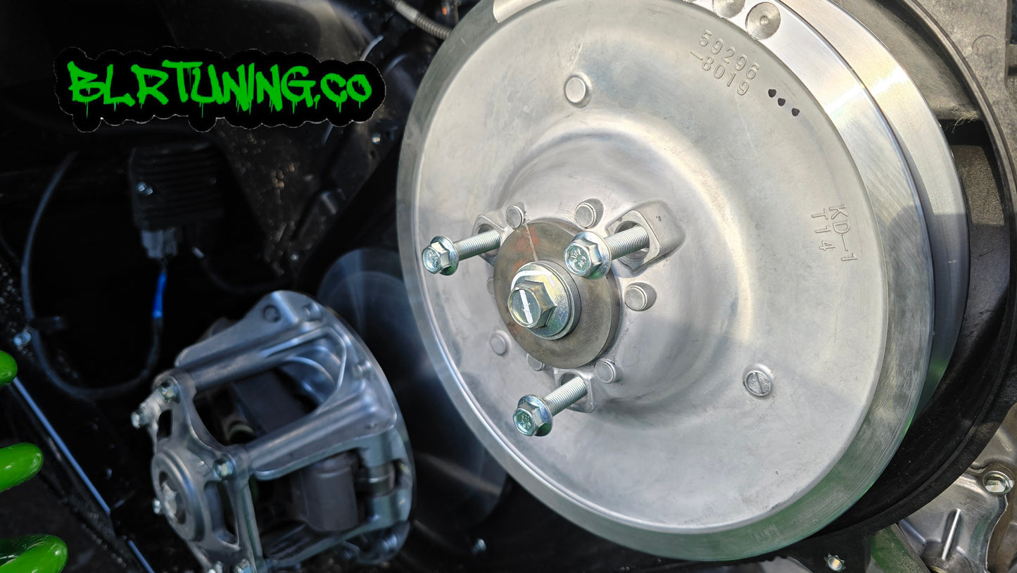 CLUTCH SPREADER BELT REMOVAL BOLT SET for 2026 KAWASAKI TERYX H2 MODELS