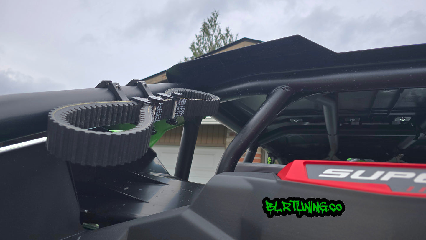 CVT Belt Holder – Roll Cage Mounted - fits 1.5 in - 2 in Roll Cage FOR UTV AND ATV