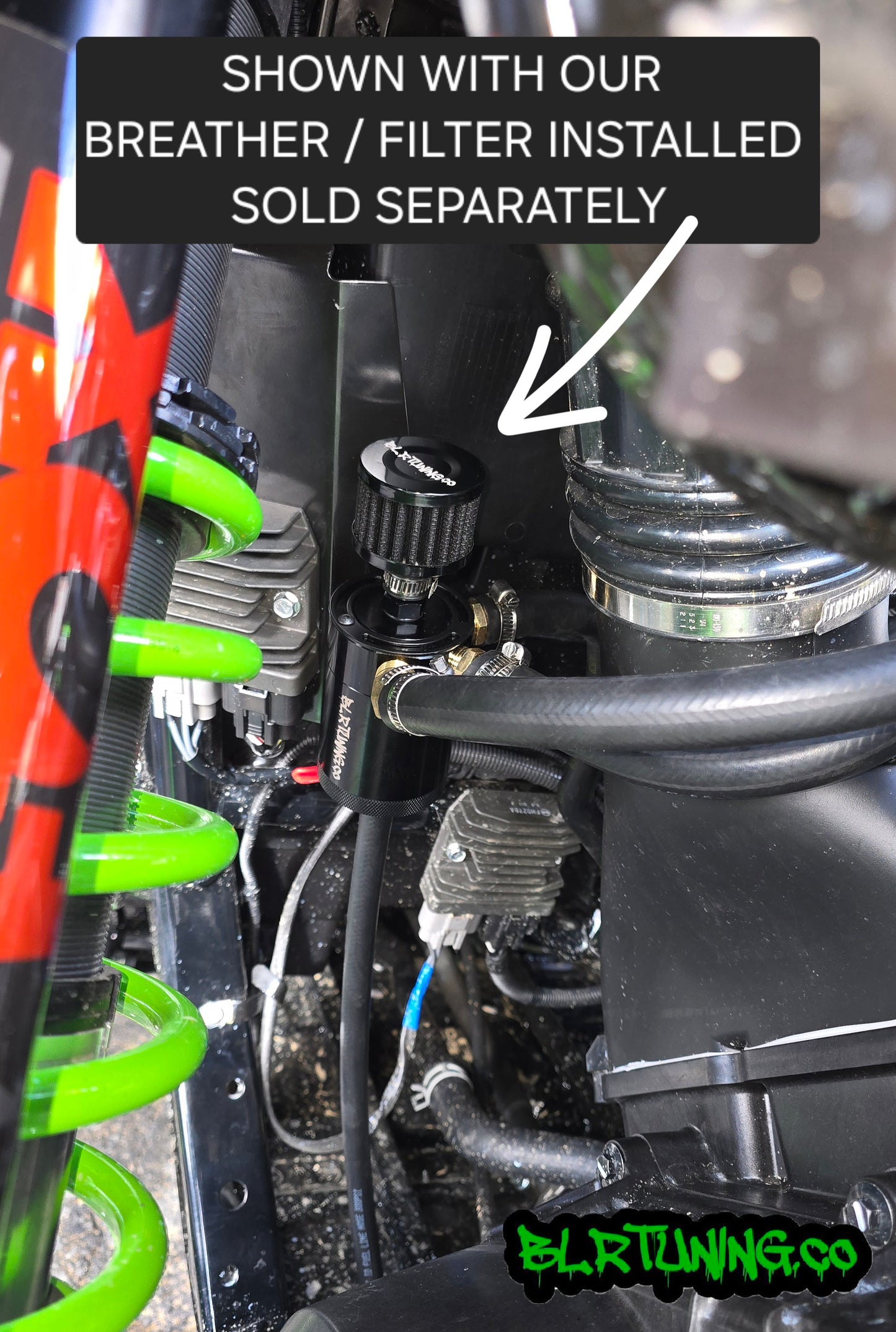 3 Port Catch Can Filter & Fitting replacement Kit by BLR TUNING