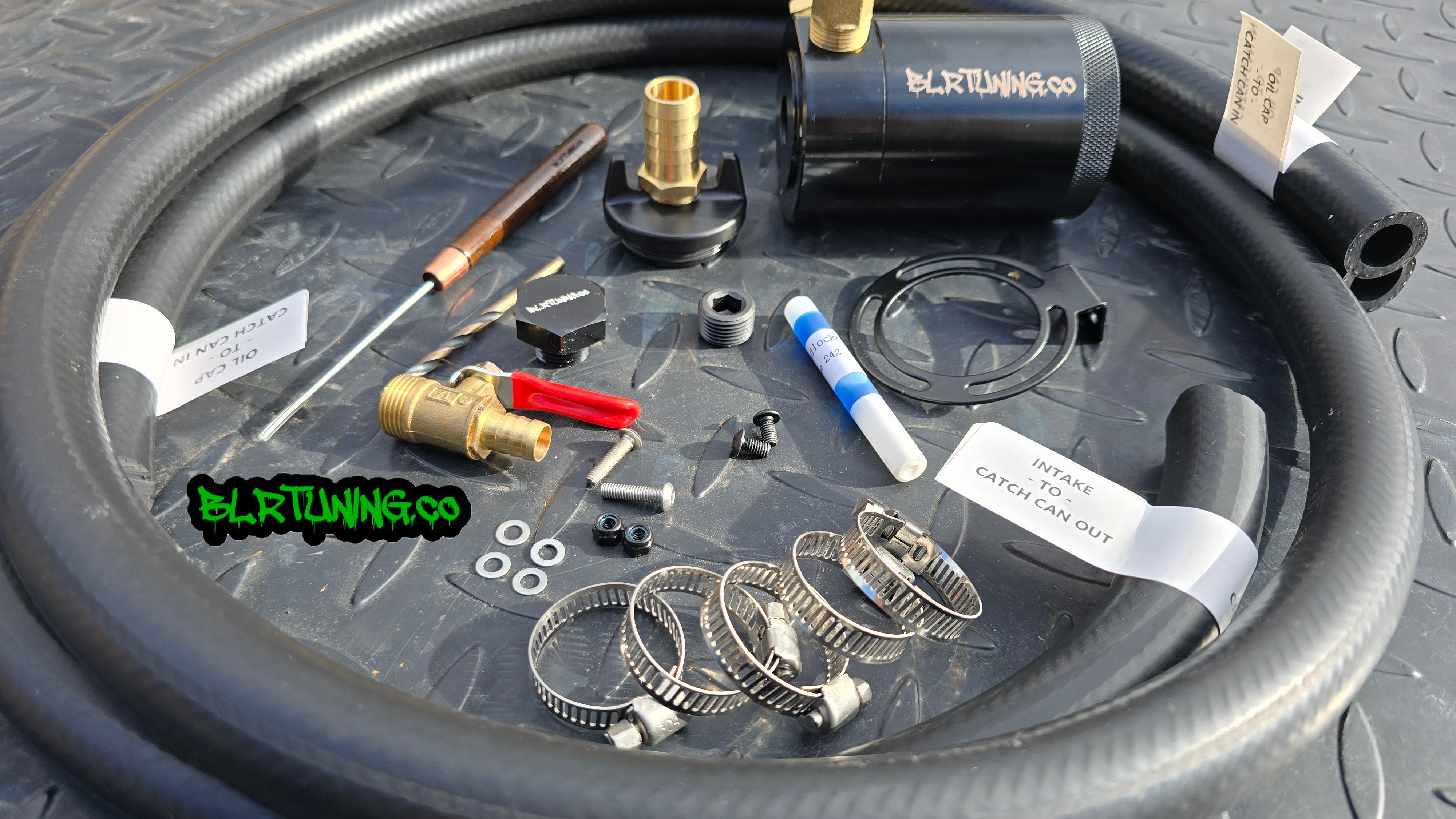 KAWASAKI TERYX H2 AIR OIL SEPARATOR 3 PORT CATCH CAN – BLR TUNING