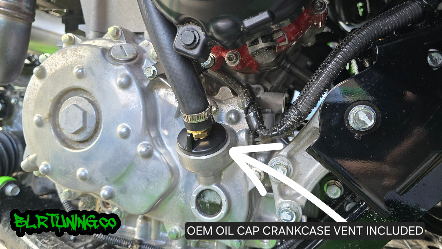 KAWASAKI TERYX H2 AIR OIL SEPARATOR 3 PORT CATCH CAN