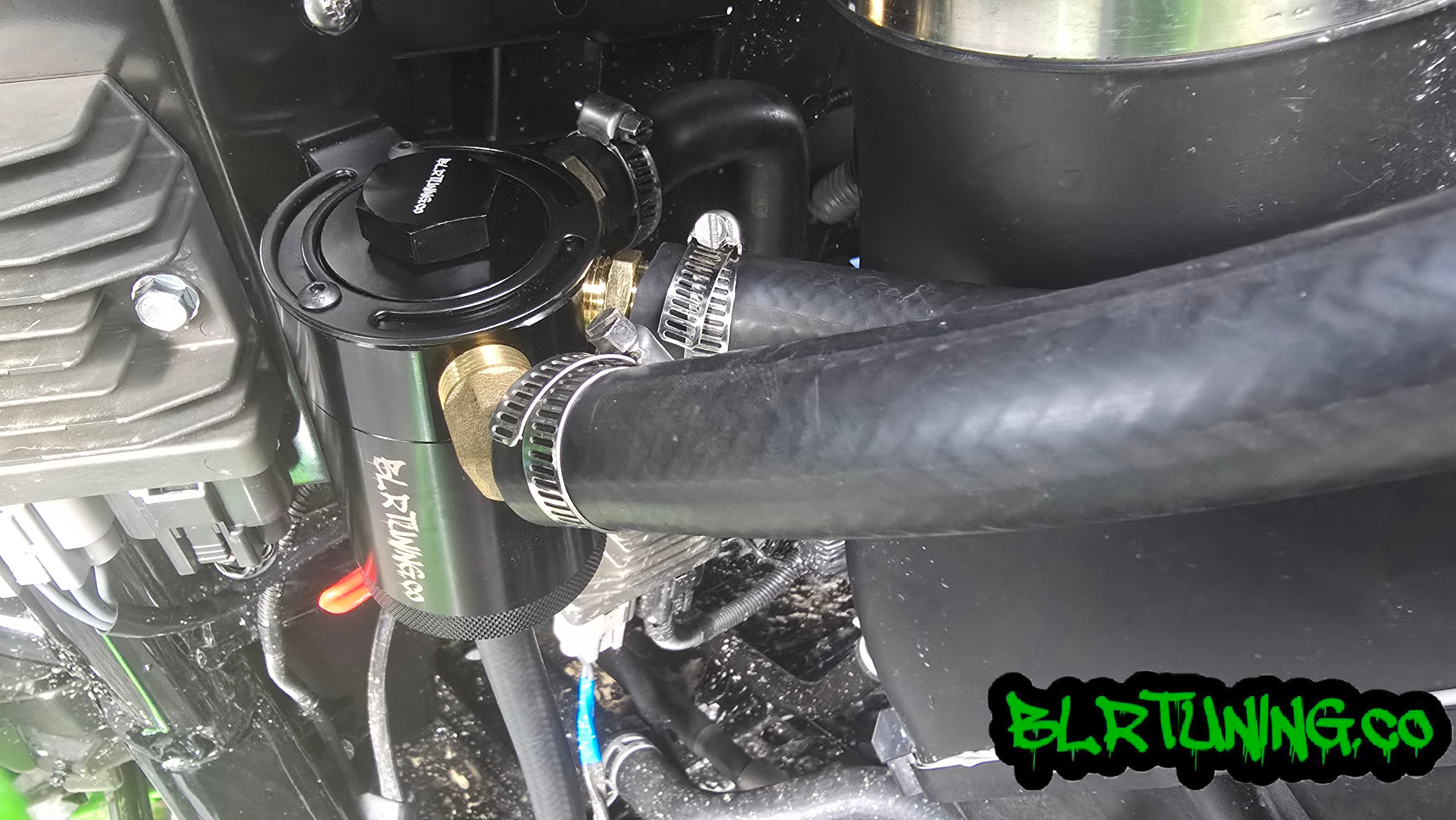 KAWASAKI TERYX H2 AIR OIL SEPARATOR 3 PORT CATCH CAN – BLR TUNING