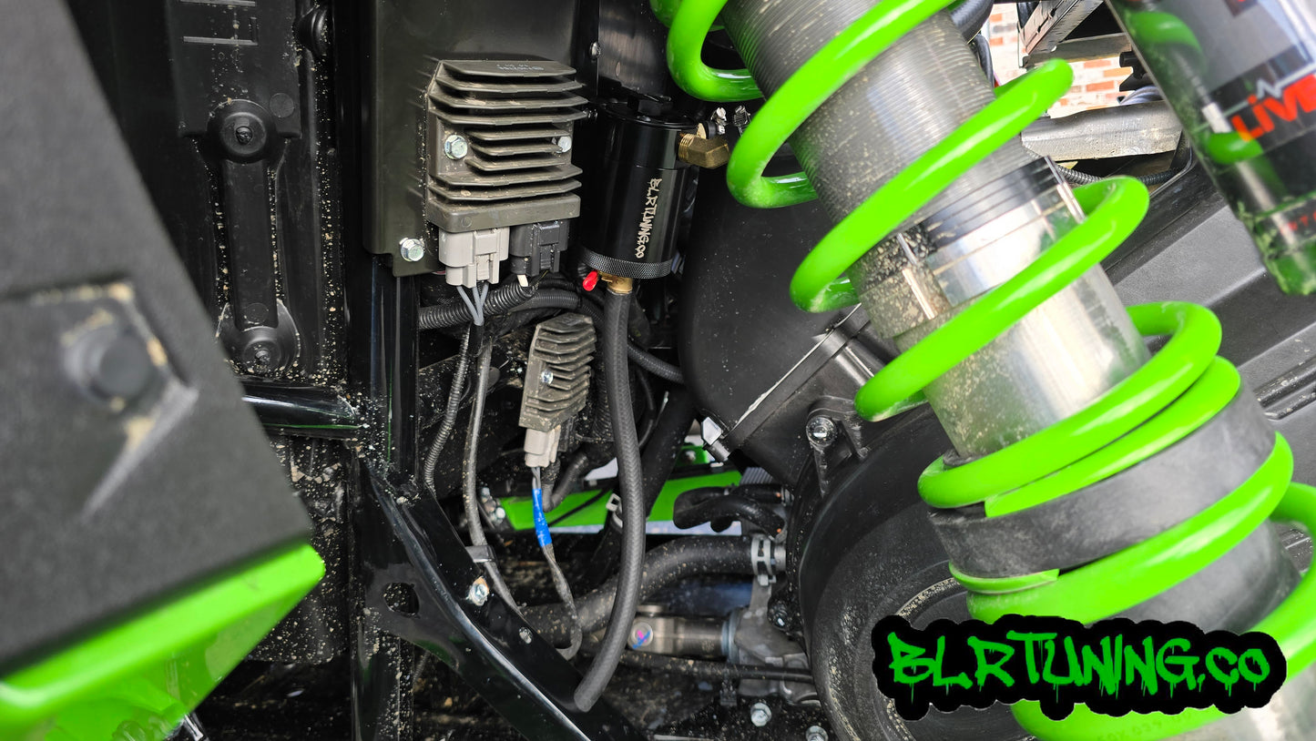 KAWASAKI TERYX H2 AIR OIL SEPARATOR 3 PORT CATCH CAN