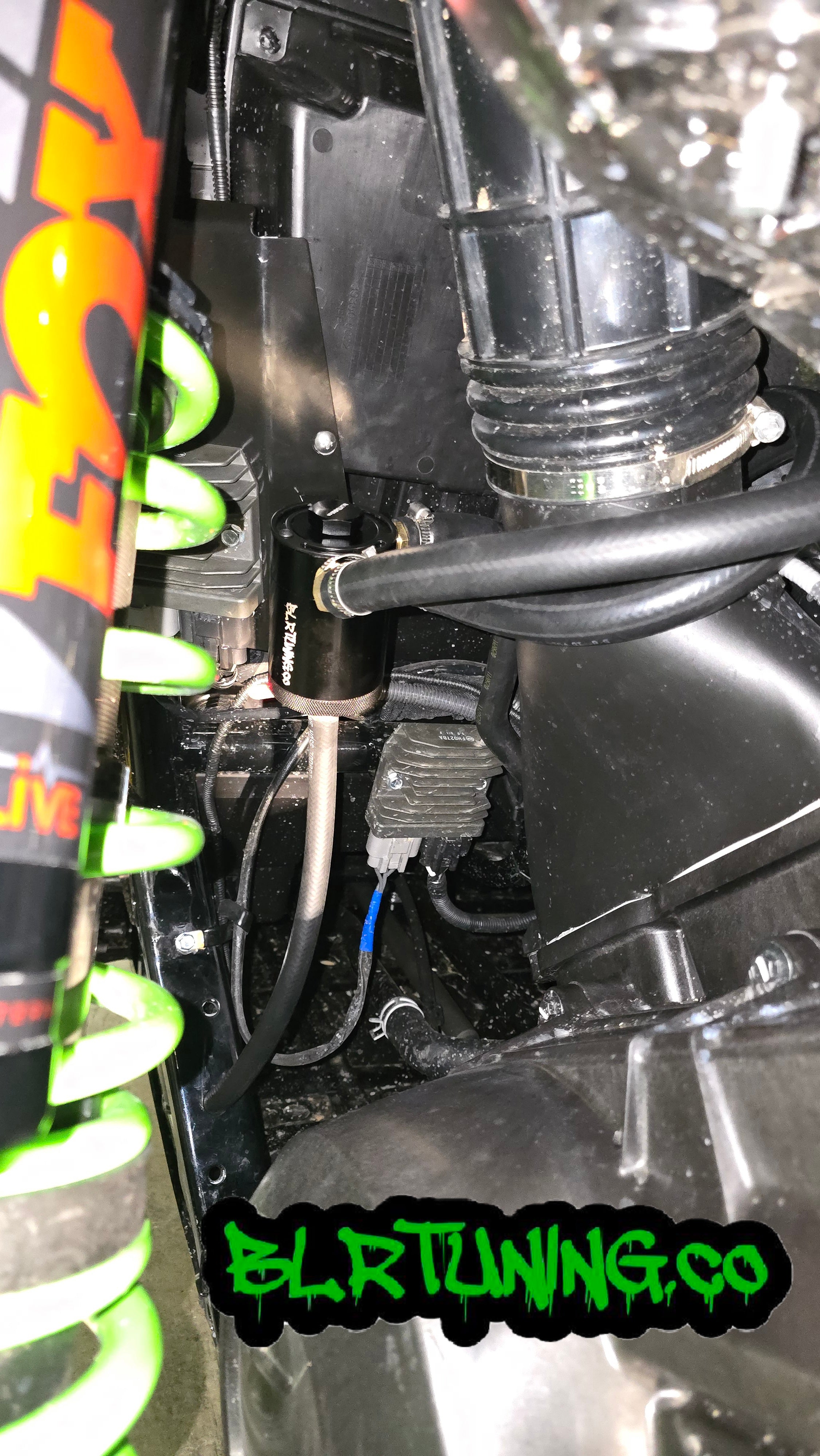 KAWASAKI TERYX H2 AIR OIL SEPARATOR 3 PORT CATCH CAN – BLR TUNING