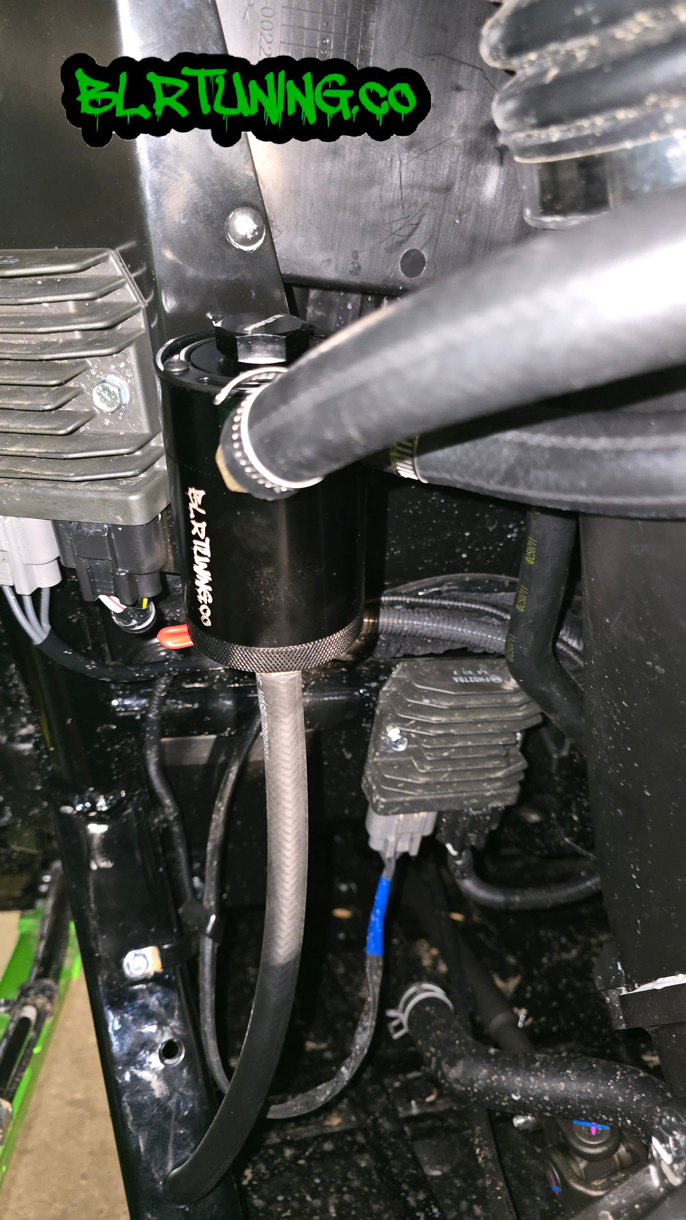 KAWASAKI TERYX H2 AIR OIL SEPARATOR 3 PORT CATCH CAN – BLR TUNING