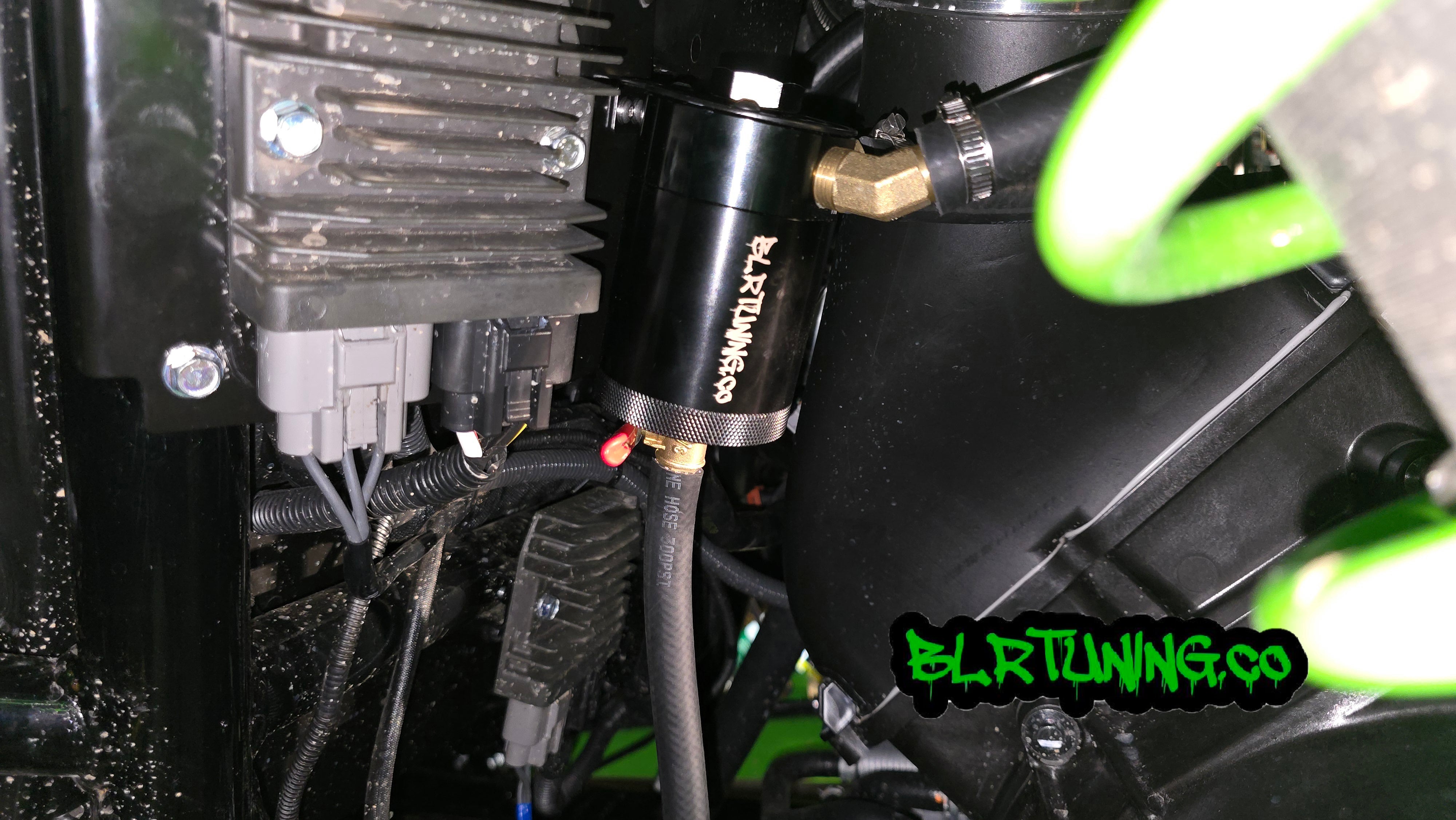 KAWASAKI TERYX H2 AIR OIL SEPARATOR 3 PORT CATCH CAN – BLR TUNING