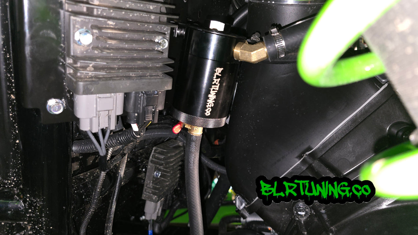 KAWASAKI TERYX H2 AIR OIL SEPARATOR 3 PORT CATCH CAN