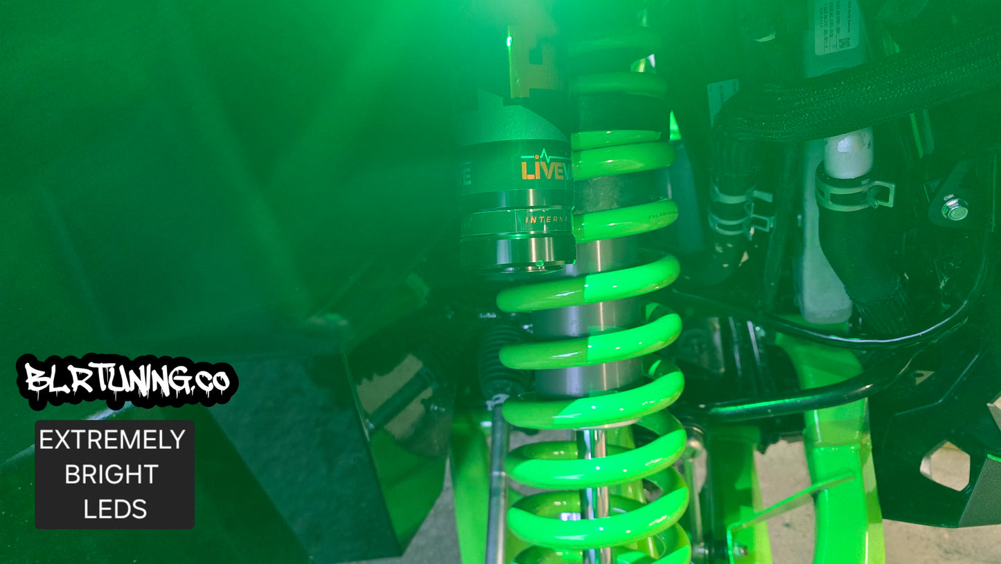 BLR TUNING HEAVY DUTY 12 VOLT LED ROCK LIGHTS – 4 PACK