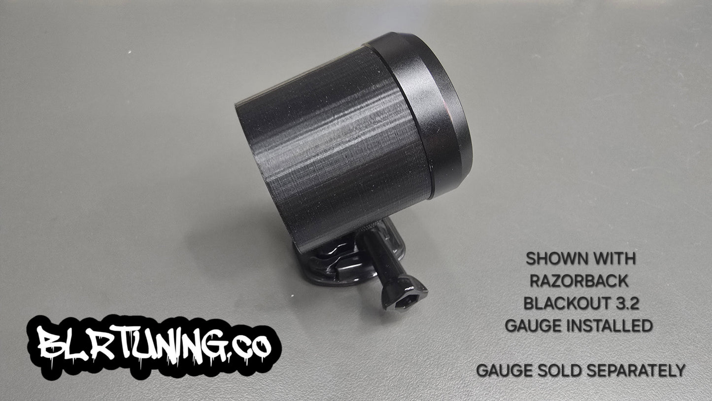 Universal Razorback Gauge ArmorPod – Action - Mount CVT Temp Gauge Holder FITS 3.0 - 3.1 - 3.2 RAZORBACK GAUGES