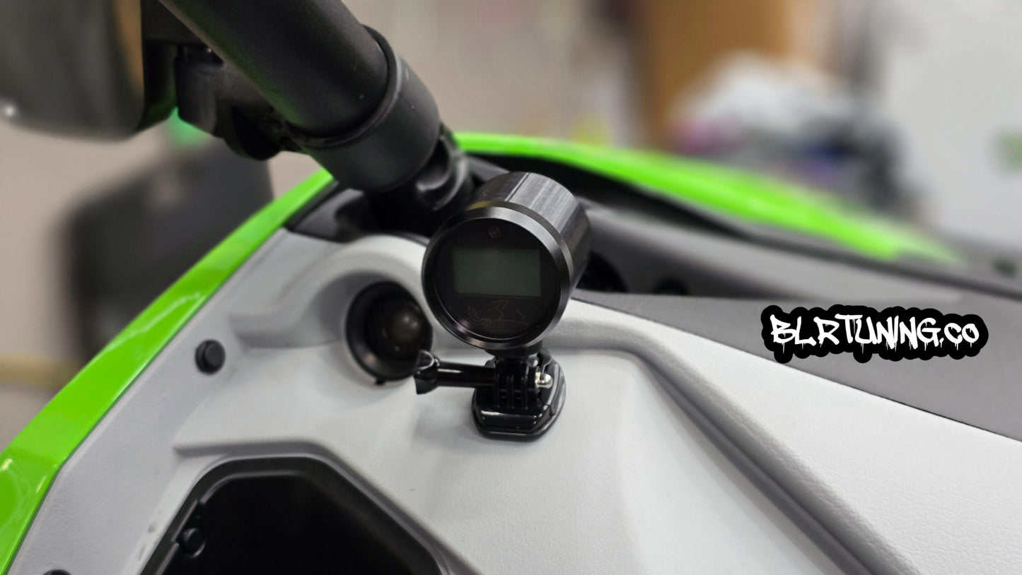 Universal Razorback Gauge ArmorPod – Action - Mount CVT Temp Gauge Holder FITS 3.0 - 3.1 - 3.2 RAZORBACK GAUGES