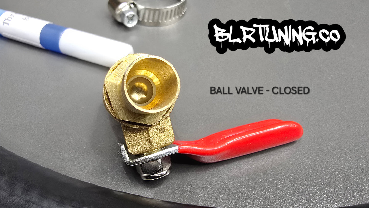 CATCH CAN DRAIN HOSE KIT FOR BLR TUNING CATCH CANS