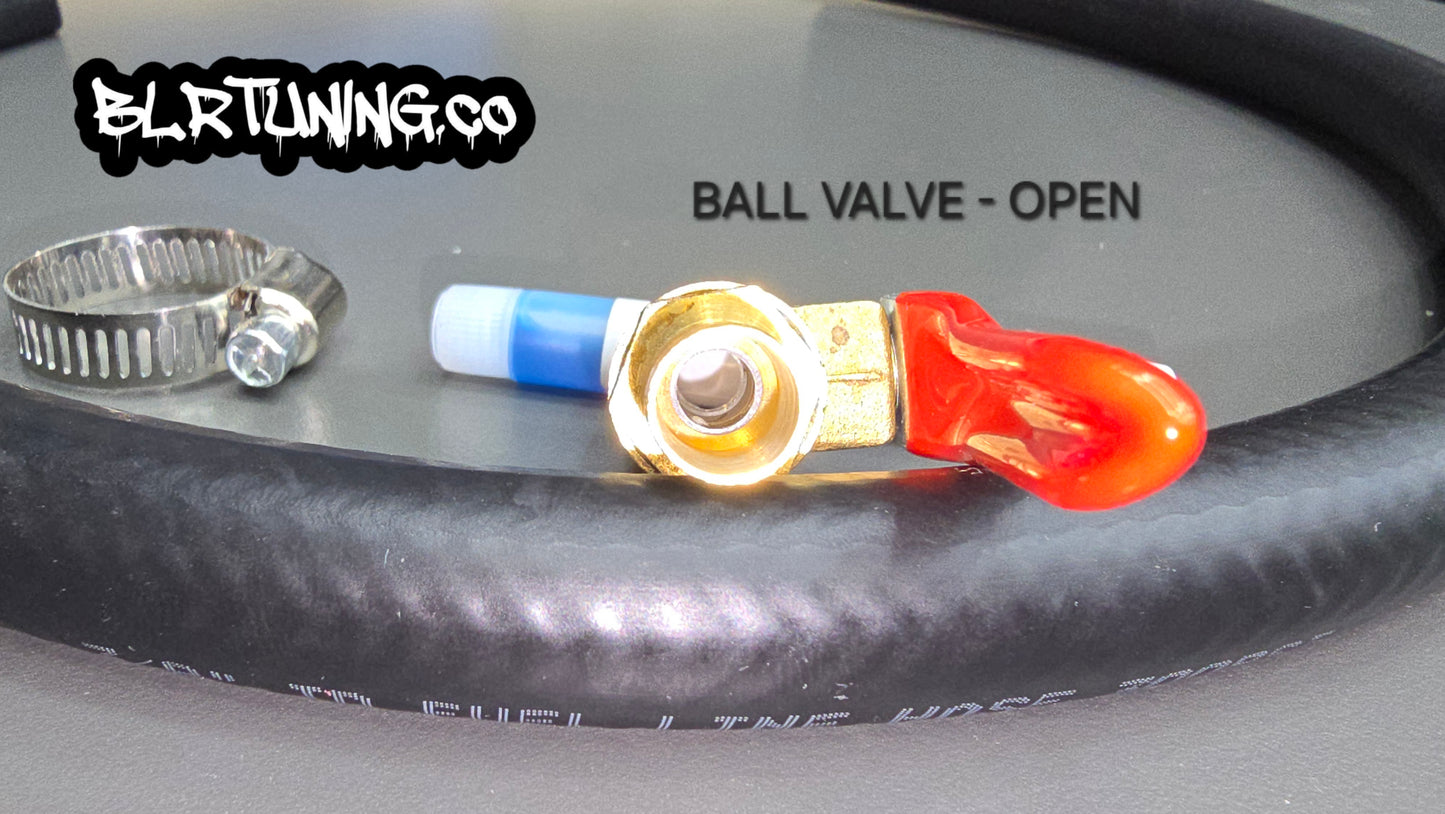 CATCH CAN DRAIN HOSE KIT FOR BLR TUNING CATCH CANS