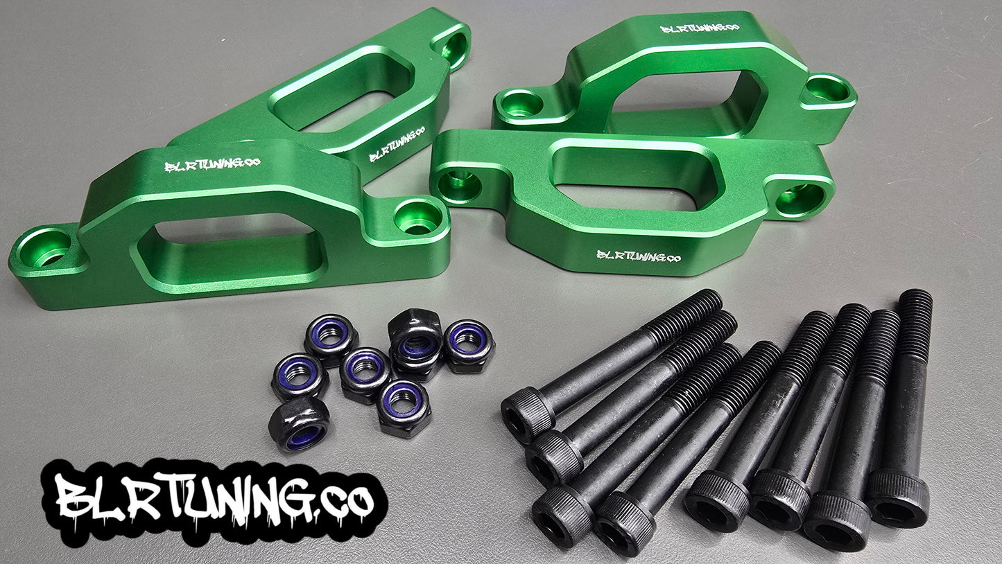 KAWASAKI TERYX H2 Billet Aluminum Tow Hooks - FITS FRONT AND REAR 2026 TERYX4 H2 AND TERYX5 H2 MODELS