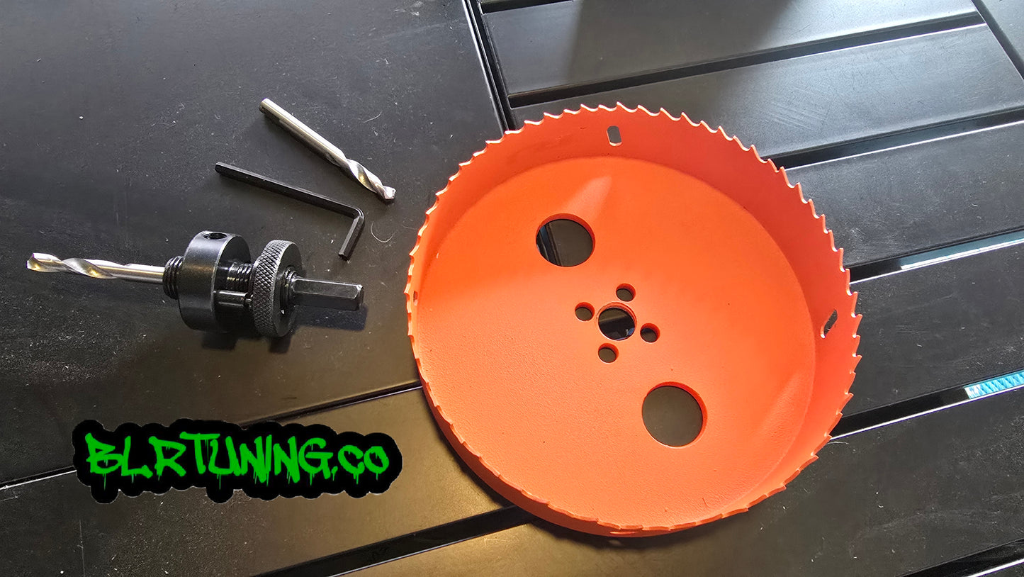 HOLE SAW 6 in - 152 mm BI-METAL HIGH SPEED STEEL FOR METAL - PLASTIC - WOOD