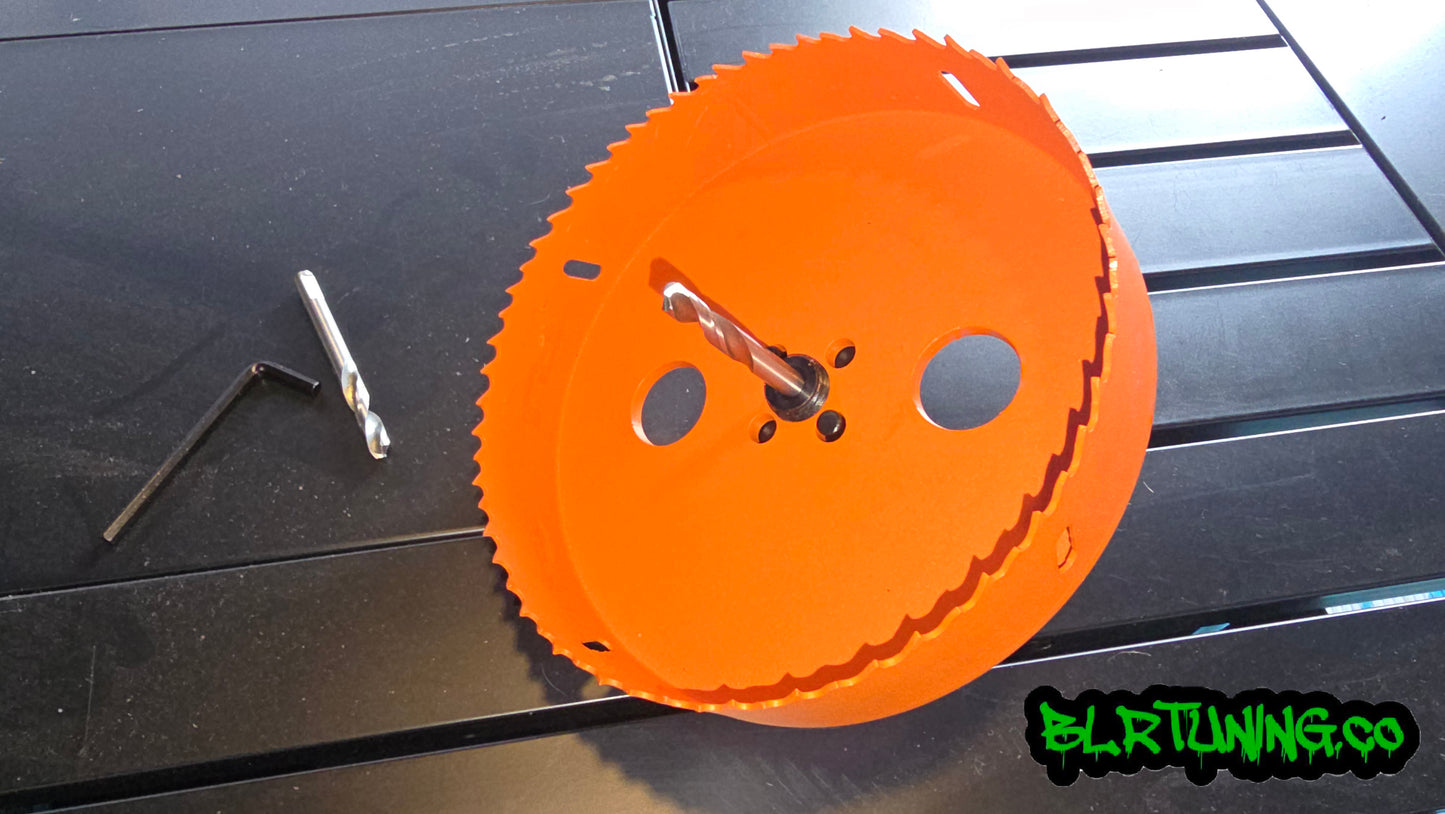 HOLE SAW 6 in - 152 mm BI-METAL HIGH SPEED STEEL FOR METAL - PLASTIC - WOOD