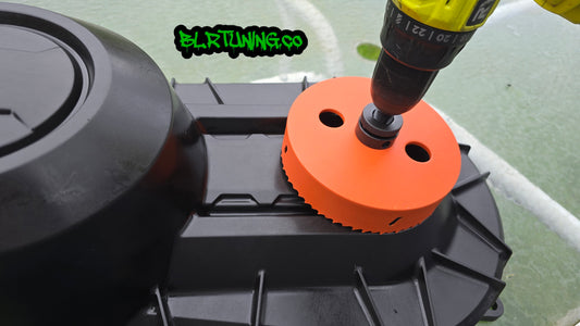 HOLE SAW 6 in - 152 mm BI-METAL HIGH SPEED STEEL FOR METAL - PLASTIC - WOOD