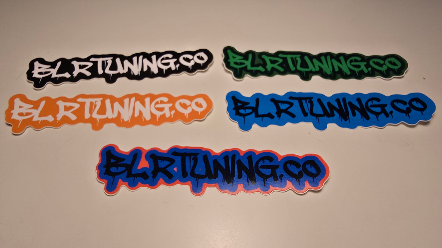 PAQUETE ALEATORIO DE CALCOMANÍAS DE VINILO BLR TUNING DE CINCO