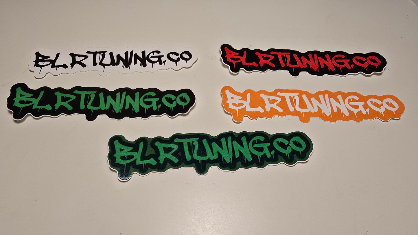 PAQUETE ALEATORIO DE CALCOMANÍAS DE VINILO BLR TUNING DE CINCO