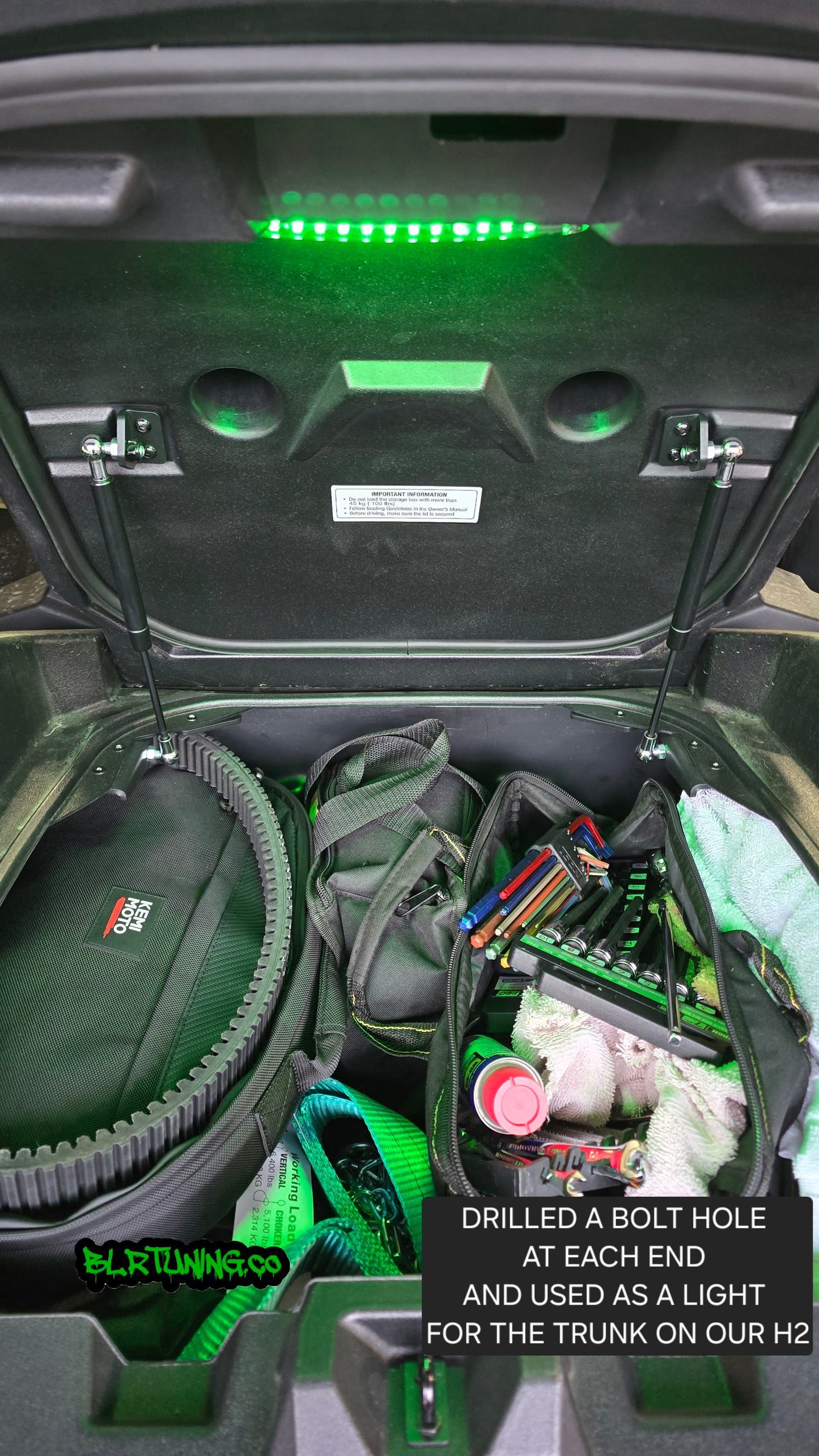 UTV ROLL CAGE MOUNTED LED DOME LIGHTS - BATTERY OPERATED - SUPER BRIGHT