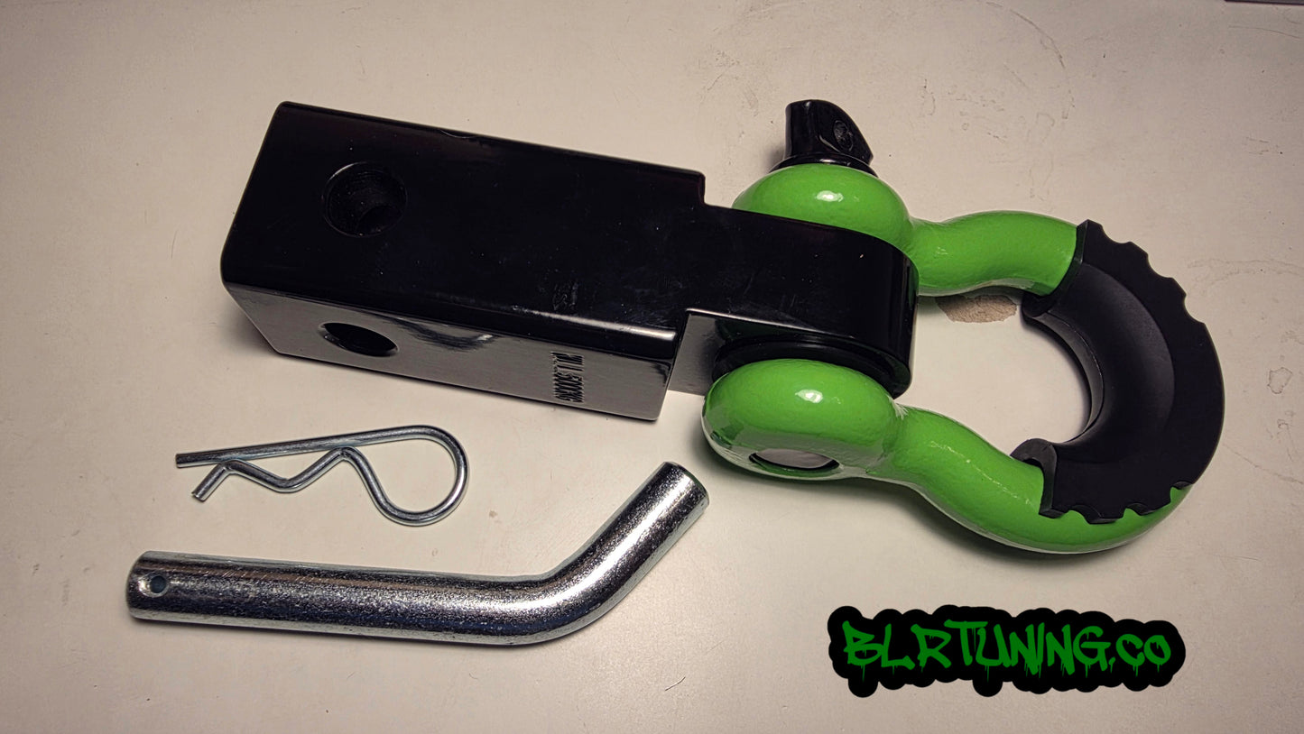 Heavy-Duty 4-Ton Receiver Hitch Shackle & Recovery Point