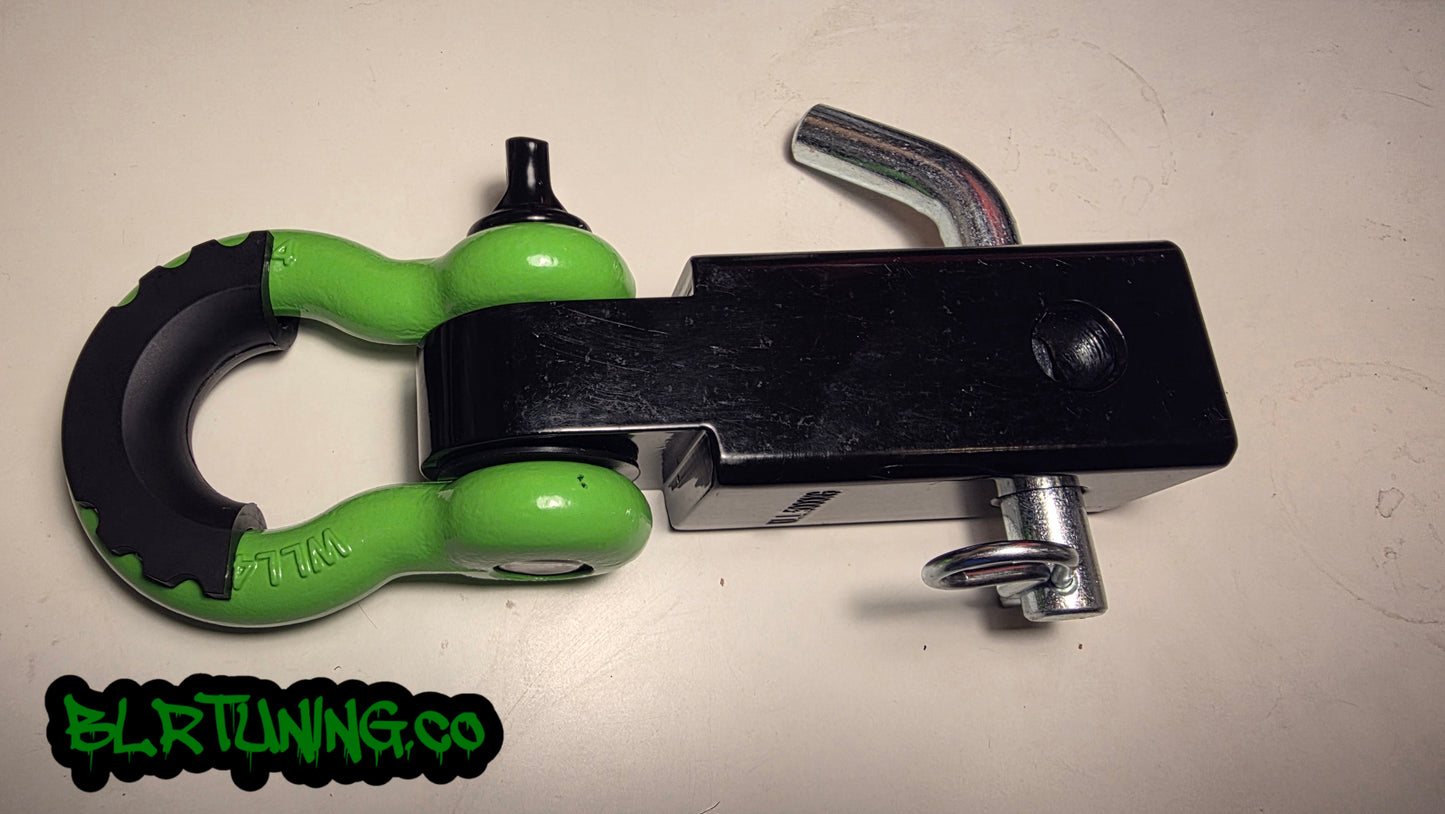 Heavy-Duty 4-Ton Receiver Hitch Shackle & Recovery Point