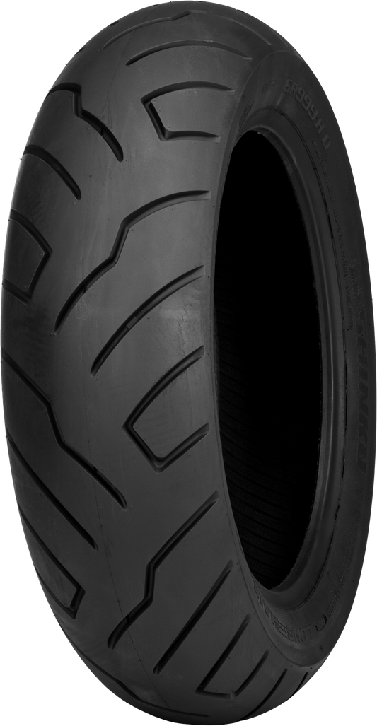 SHINKO, Shinko SR999 Long Haul Rear Tire 150/80B16 77H for Cruiser Motorcycles