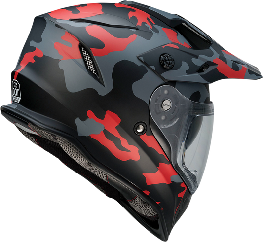 Z1R, Z1R Range Helmet in Camo Red with 2XL Fit - Part Number 0140-0098