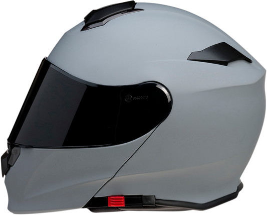 Z1R, Z1R Solaris Modular Helmet Primer Gray 3XL with Smoke Shield - Part 0101-14021