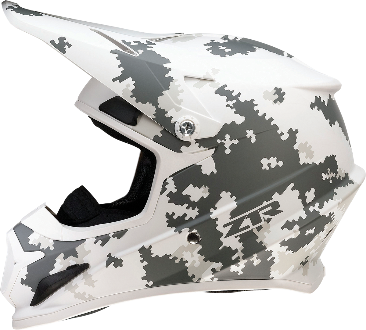 Z1R, Z1R Rise Snow Helmet - Digi Camo White/Gray, Small - Part Number 0120-0713