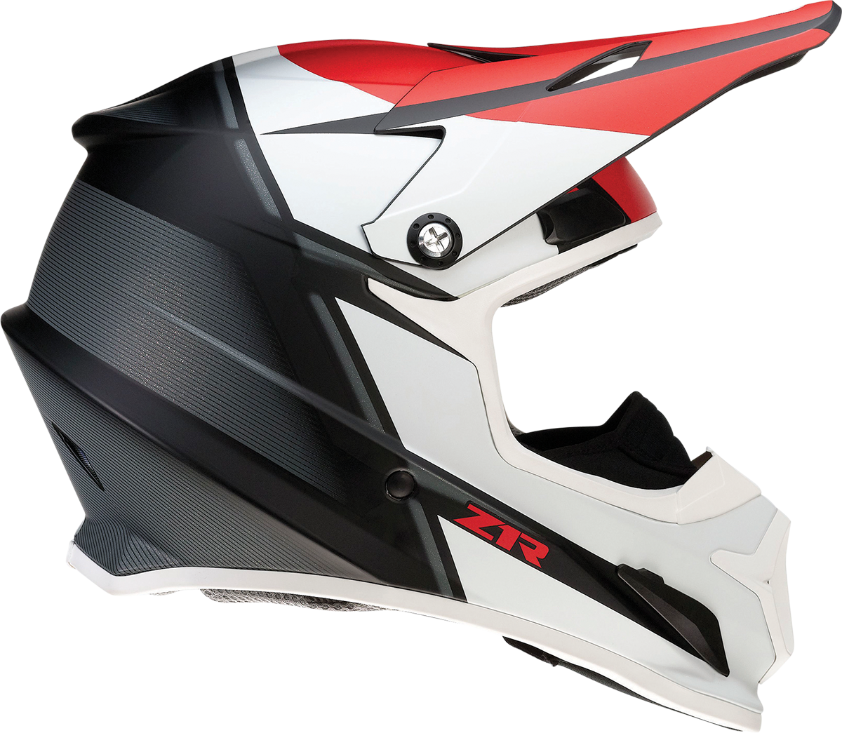 Z1R, Z1R Rise Snow Helmet - Cambio Red/Black/White Large (Part No. 0120-0723)