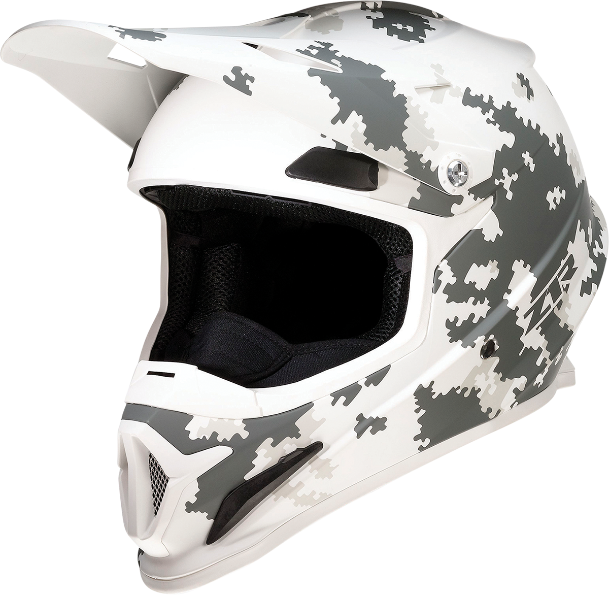 Z1R, Z1R Rise Snow Helmet - Digi Camo White/Gray, 4XL - Injection Molded Polycarbonate Shell with Open Flow Design