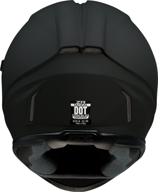 Z1R, Z1R Jackal Helmet Flat Black - Smoke Shield 3XL by Z1R Part 0101-13998