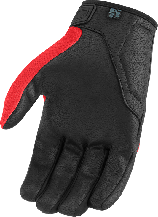 ICON Hooligan™ CE Gloves - Red - 3XL 3301-4389