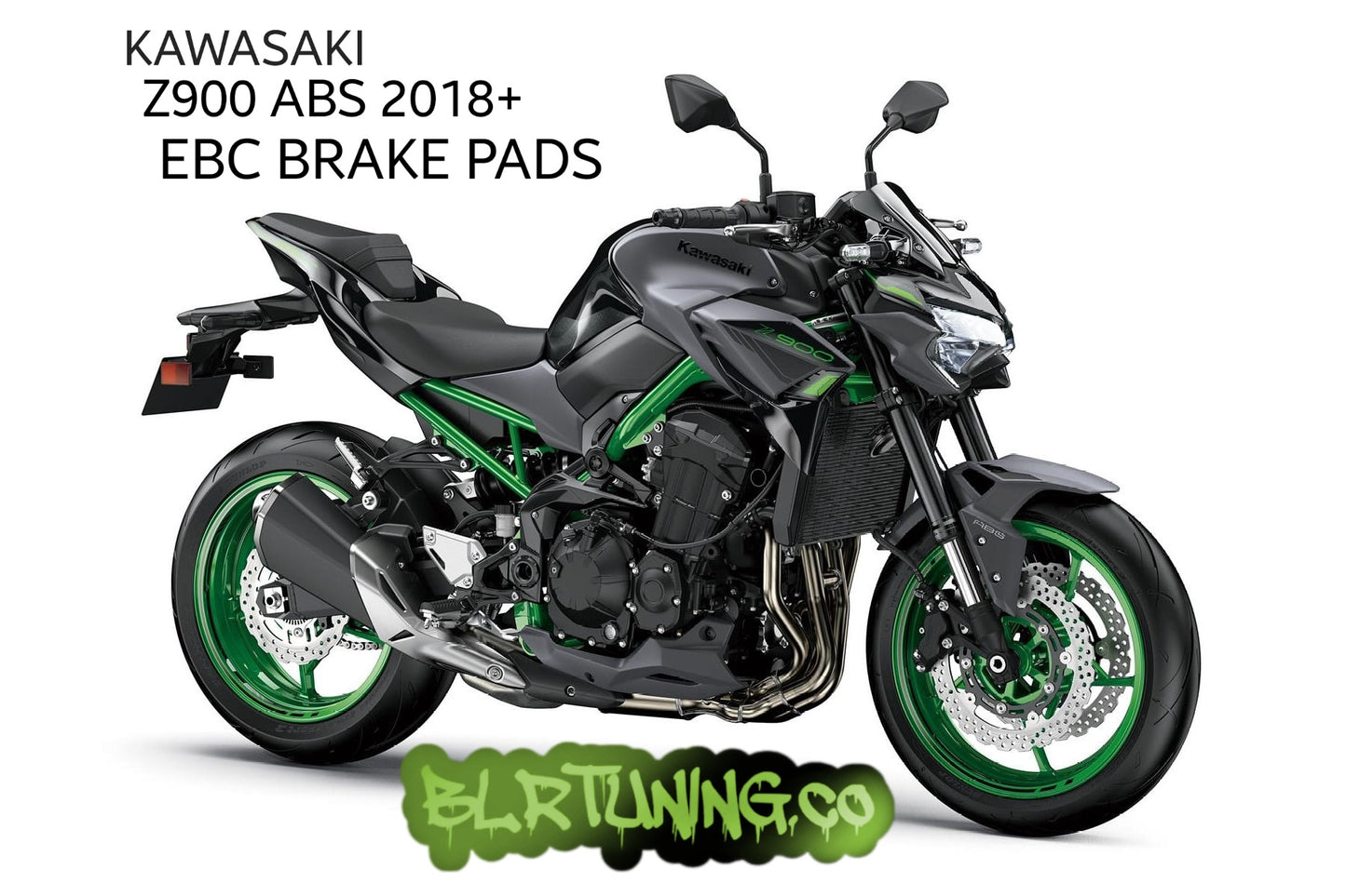 KAWASAKI Z900 EBC DOUBLE-H SINTERED BRAKE PADS HIGH FRICTION HIGH PERFORMANCE UPGRADE