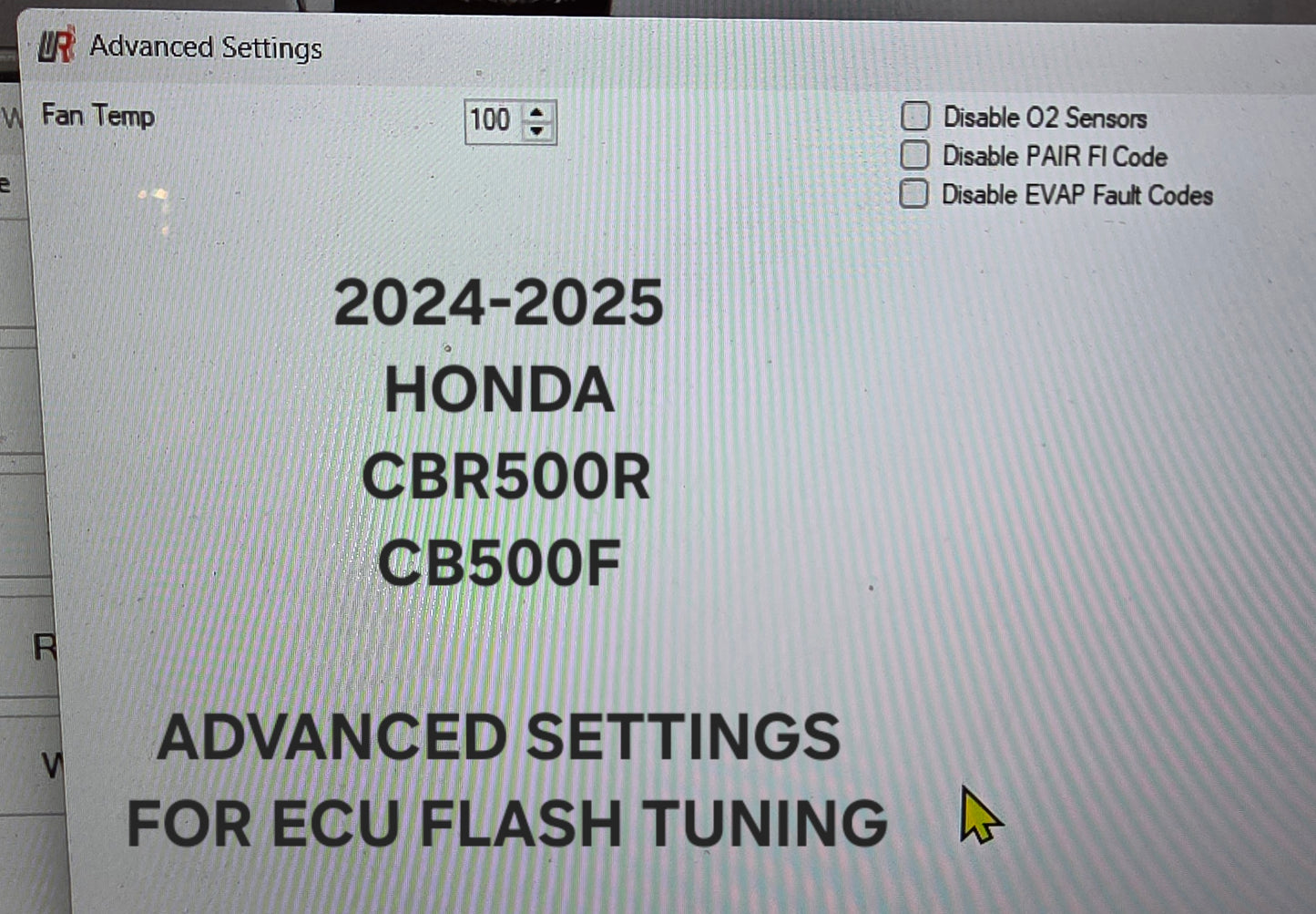 HONDA ECU FLASH TUNING