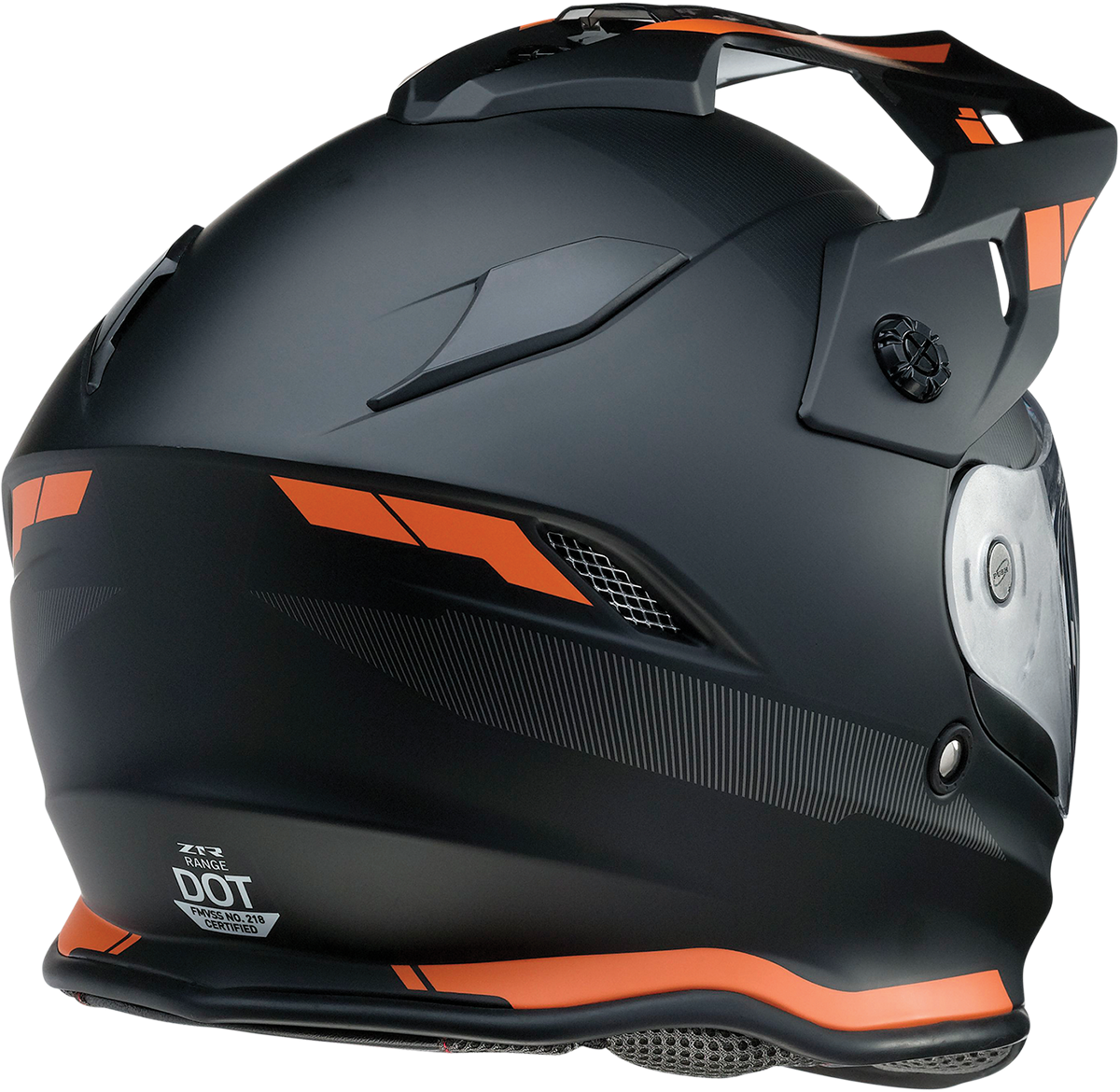 Z1R, Z1R Range Helmet - Uptake Black/Orange XL (Part No. 0140-0118)