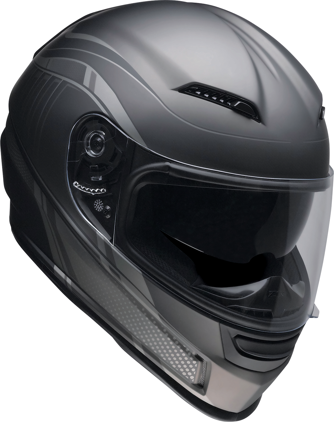 Z1R, Z1R Jackal Helmet Dark Matter Stealth XS - Injection-Molded Polycarbonate Shell with Advanced Ventilation