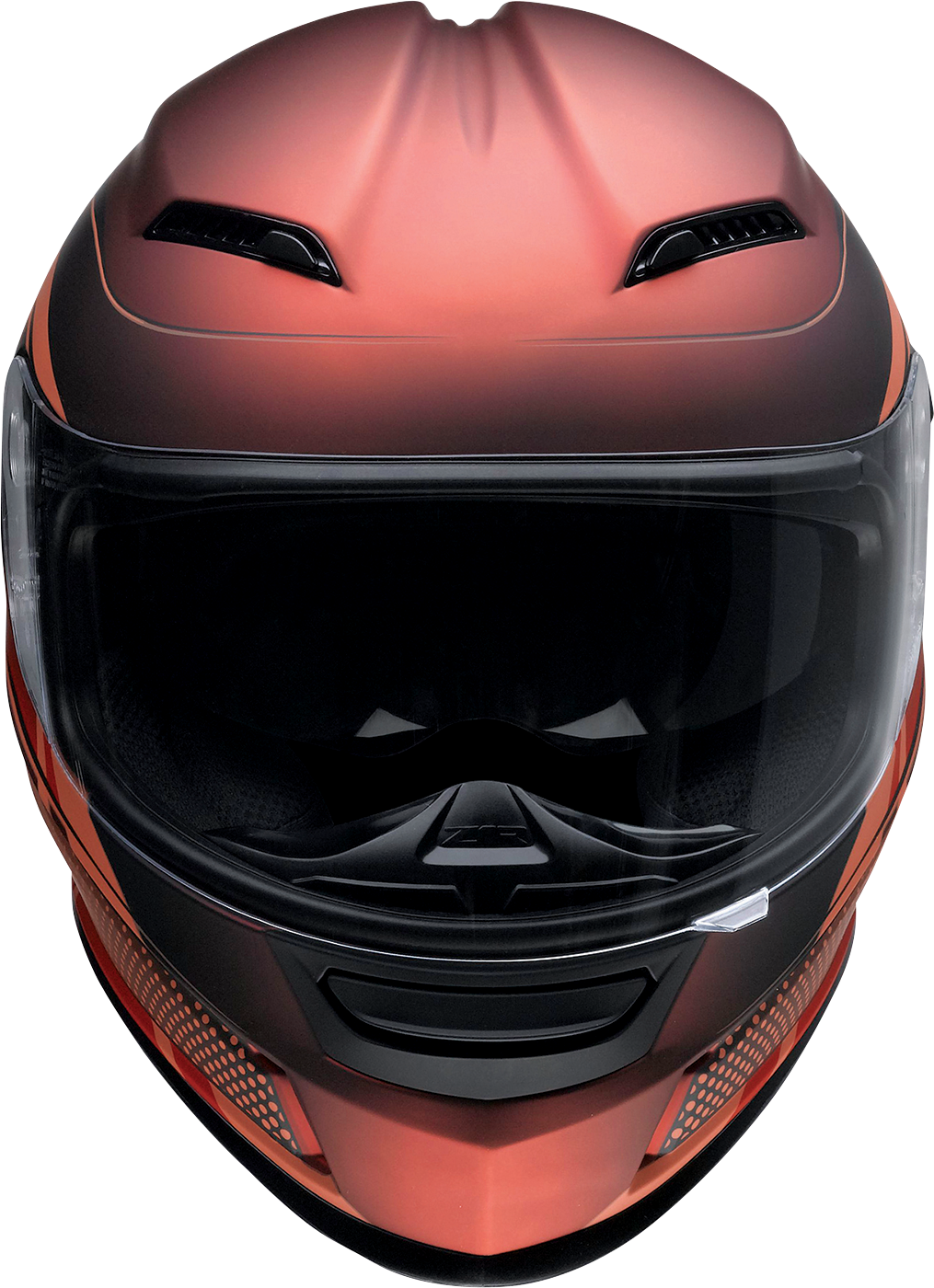 Z1R, Z1R Jackal Helmet Dark Matter Red Large - Injection-Molded Polycarbonate Shell, Drop-Down Sun Visor, and Advanced Ventilation by Z1R Part 0101-14851