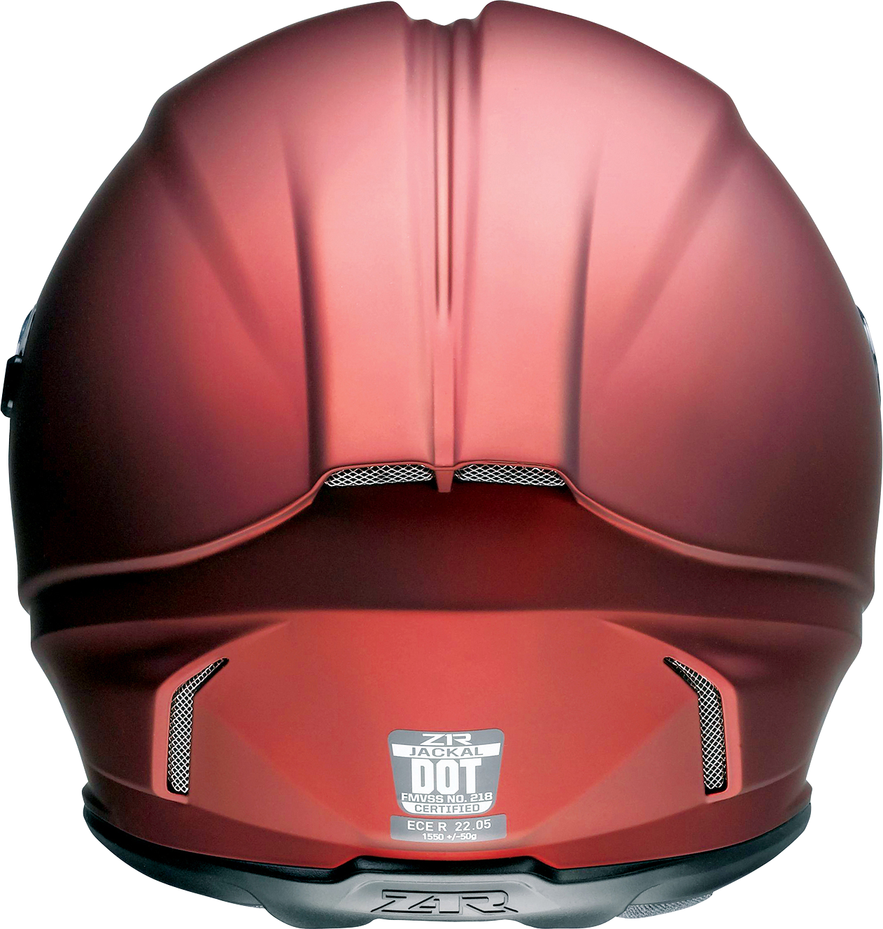 Z1R, Z1R Jackal Helmet Satin Red XL by Z1R, Part No. 0101-14825