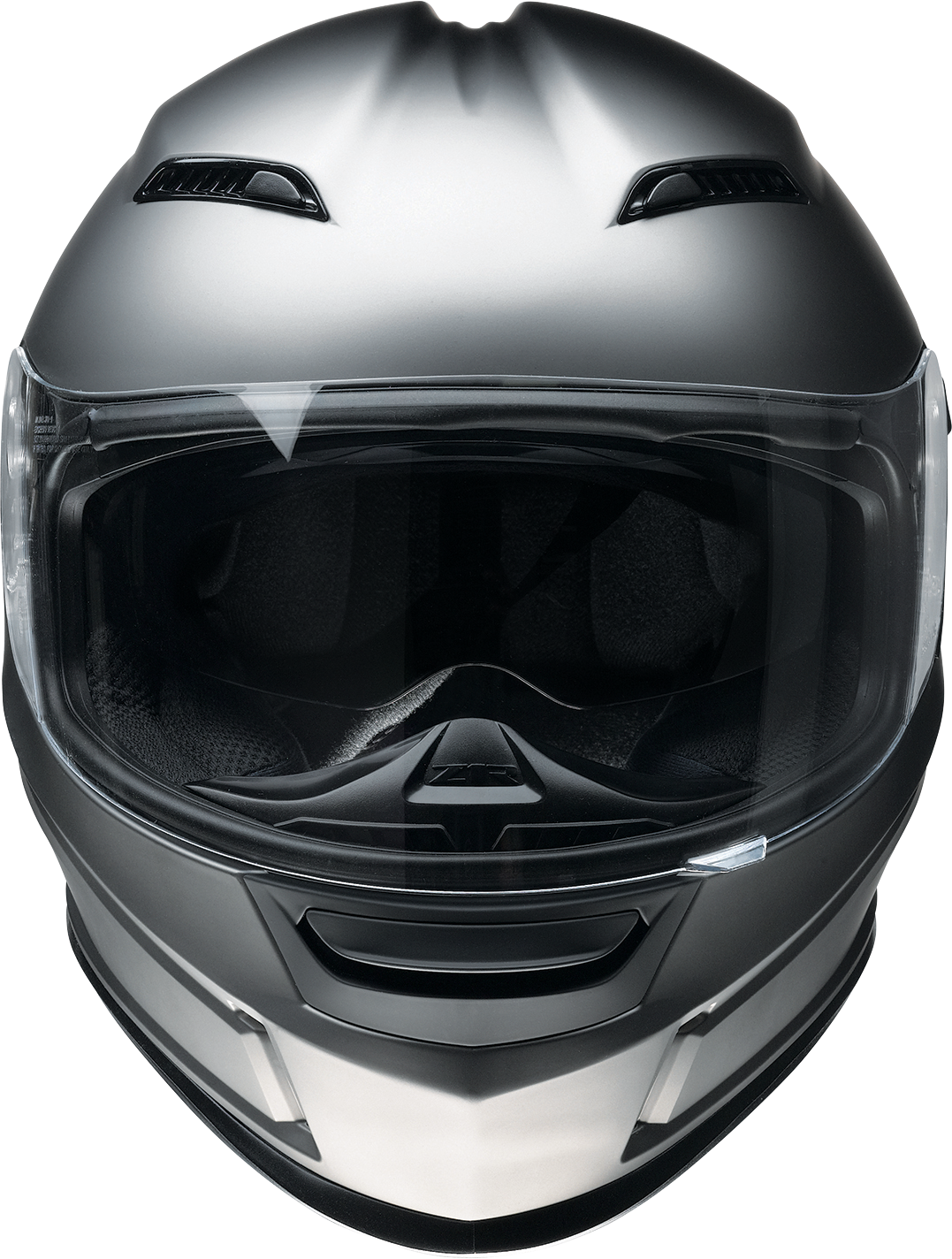 Z1R, Z1R Jackal Helmet Satin Titanium Medium - Injection-Molded Polycarbonate Shell with Advanced Ventilation and Sun Visor