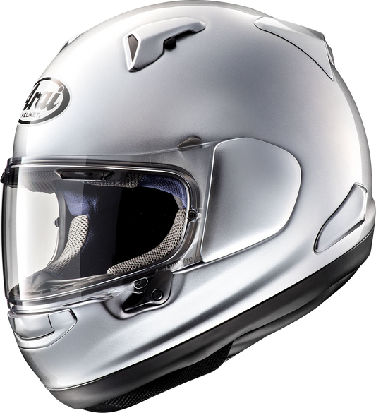 ARAI HELMETS, Arai Helmets Quantum-X Helmet in Aluminum Silver (Size 2XL) – VAS Shield System & Enhanced Safety Features