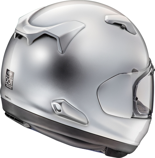 ARAI HELMETS, Arai Helmets Quantum-X Helmet in Aluminum Silver (Size 2XL) – VAS Shield System & Enhanced Safety Features