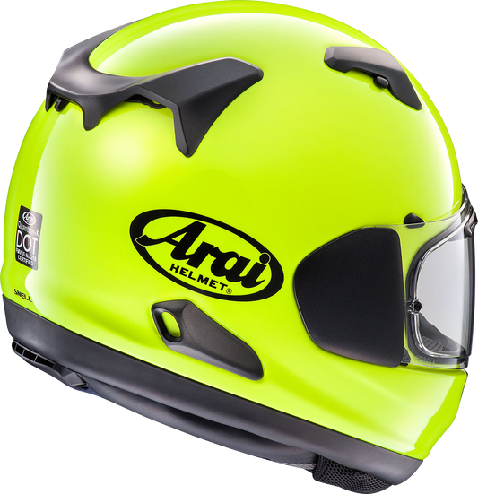 ARAI HELMETS, ARAI HELMETS Quantum-X Helmet - Fluorescent Yellow Small (Part No. 0101-15731)