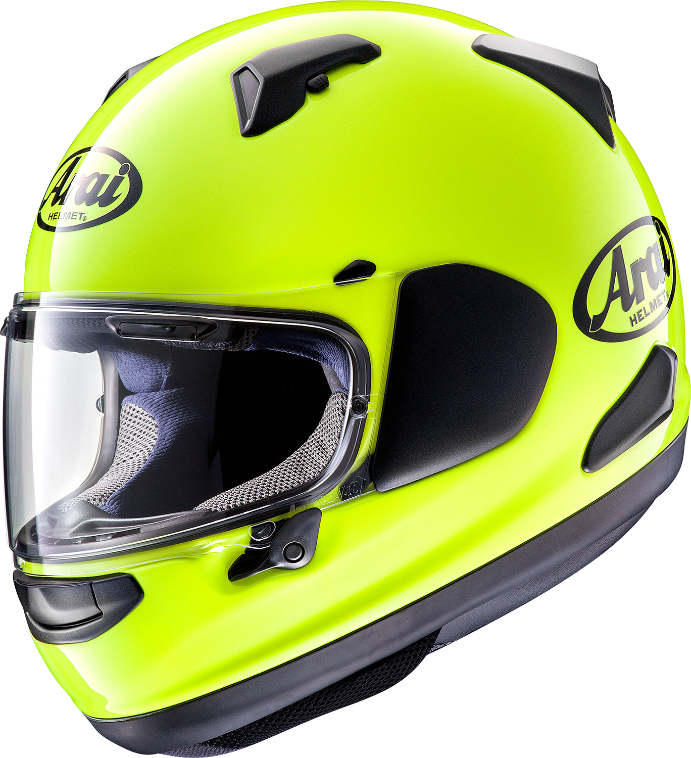 ARAI HELMETS, ARAI HELMETS Quantum-X XL Helmet in Fluorescent Yellow – Model 0101-15734