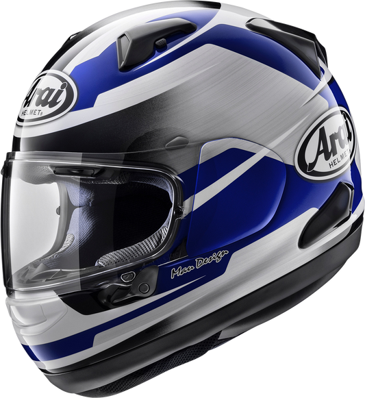 ARAI HELMETS, ARAI HELMETS Quantum-X Steel Blue Helmet - Large, VAS-MV Shield with Pinlock 120 MaxVision