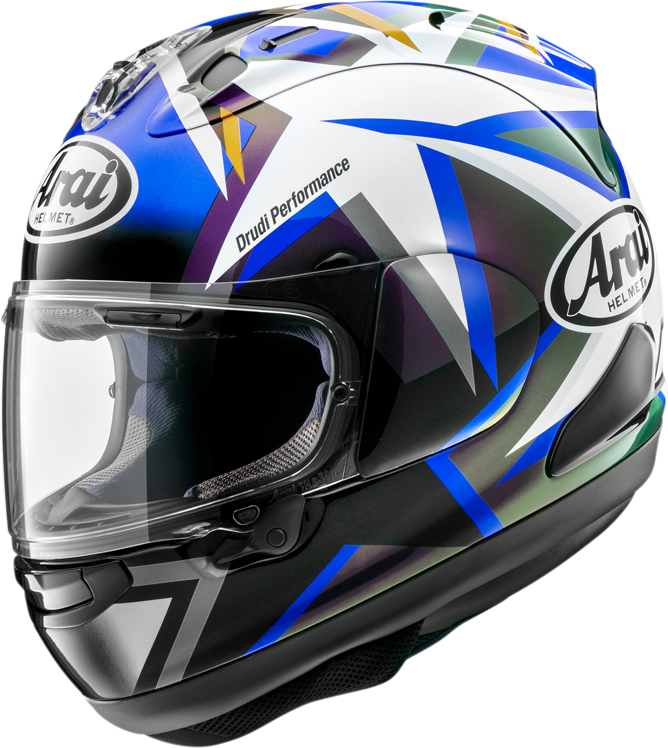 ARAI HELMETS, ARAI Helmets Corsair-X Vinales-5 XL Motorcycle Helmet with Advanced Ventilation and Secure Shield System