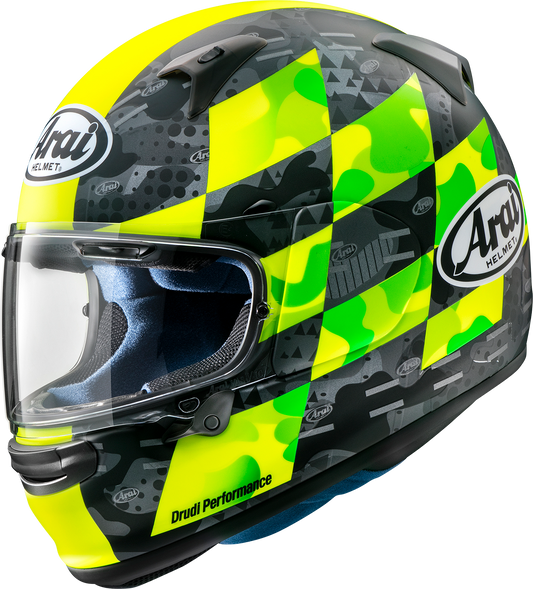 ARAI HELMETS, ARAI Helmets Regent-X Helmet - Patch - Yellow Frost - 2XL, Part Number 0101-15832